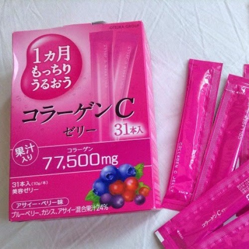 Thạch Collagen Jelly ( màu hồng )