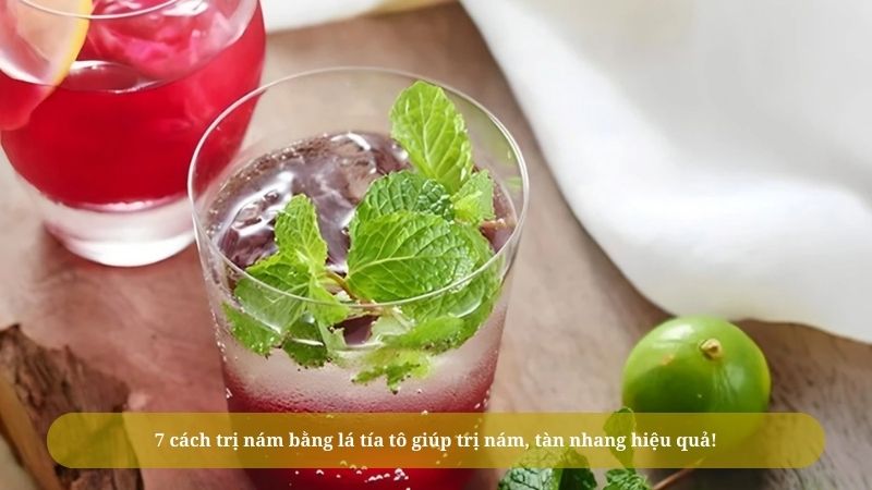 Huong dan cong thuc, cach tri nam bang la tia to