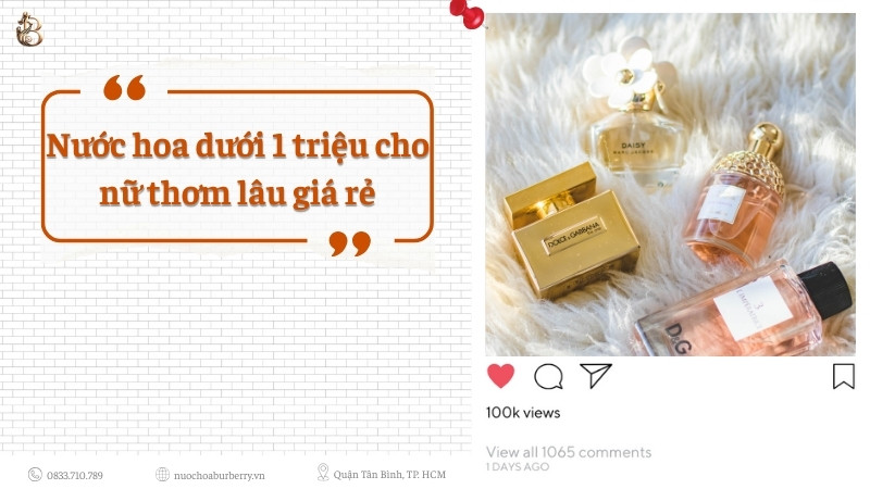 11 chai nuoc hoa duoi 1 trieu cho nu
