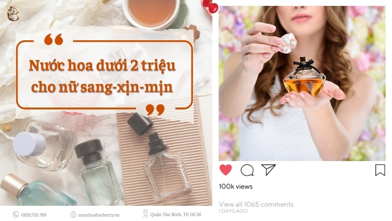 Nuoc hoa duoi 2 trieu cho nu
