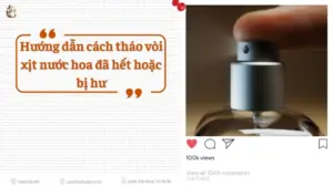Cach thao voi xit nuoc hoa