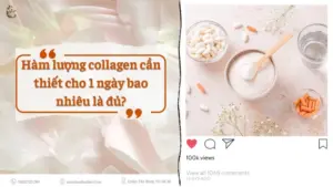 Ham luong collagen can thiet cho 1 ngay