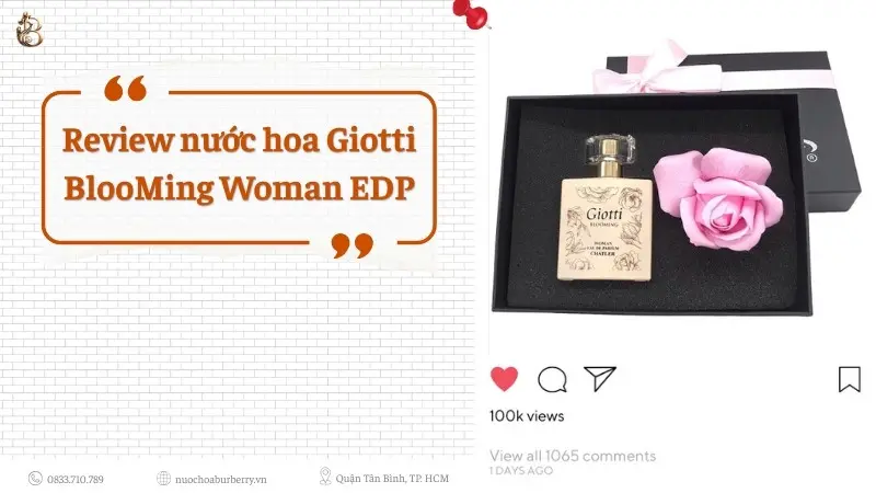 Review nuoc hoa Giotti BlooMing Woman EDP