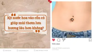 Cach xit nuoc hoa vao ron