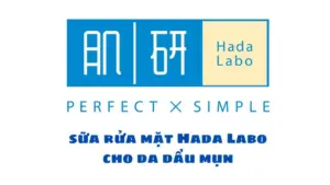 Sua rua mat Hada Labo cho da dau mun