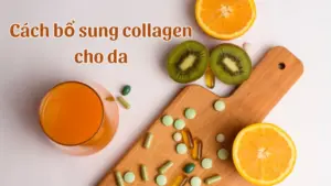 Cach bo sung collagen cho da mat